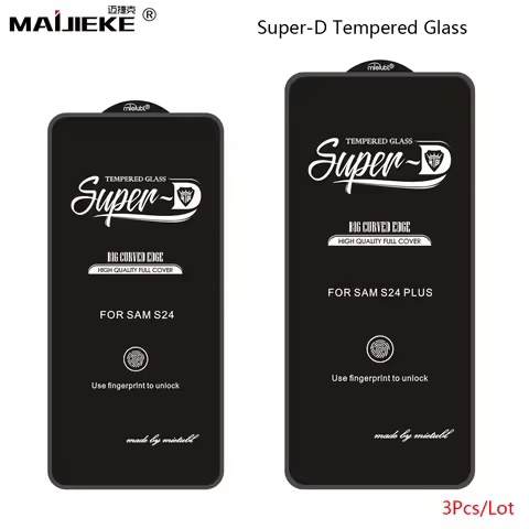 3Pcs 9H Tempered Glass For Samsung Galalxy S25 Ultra S24 Ultra S20 S23 S24Fe S22 Plus A16 A15 A56 A2