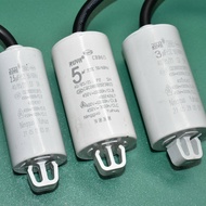 ♞,♘,♙Refrigerator Freezer Compressor Starter Running Capacitor 2.5 uf 3 3.5 4 5UF Motor Capacitor wi