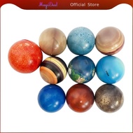 MagiDeal Solar System Planet Toy Set PU Foam Planet Stress Ball Educational Astronomy Toys for Child