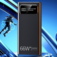 【Free delivery】Fogomove Powerbank 50000MAH Original Fast Charging PD66W TYPE-C Power Bank 200000MAH
