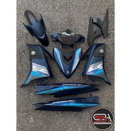COVERSET BODYSET HLY LC135 V6 SPECIAL EDITION BIRU / MERAH SE COLOUR - ORIGINAL HONG LEONG YAMAHA - 