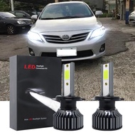 6000K White LED Headlight Bulbs Kit set of 2 Low Beam For Toyota corolla Altis (E170) Year (2013 - 2016) (Head Lamp)