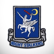 Patch 160th Night Stalkers Emblem Embroidery Logo Insignia SOAR Special Operations Aviation Regiment