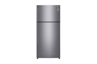 LG 516L Platinum Silver Top Freezer with Inverter Linear Compressor &amp; DoorCooling+ GN-C602HLCC