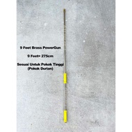 HEAVY DUTY 275cm 9 Feet Stainless Steel 14mm BRASS High Pressure Power Sprayer Gun Batang Pam Racun 