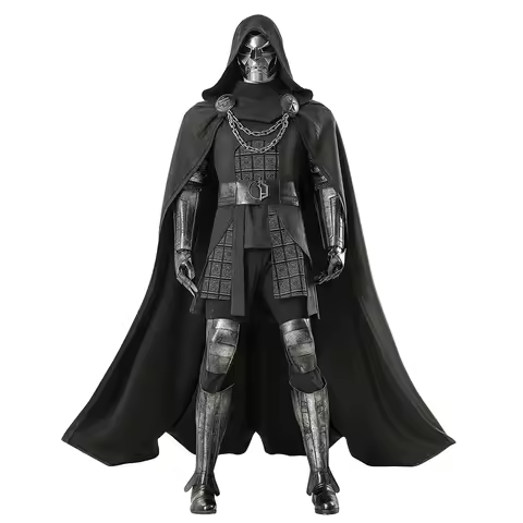 Doomsday Doctor Doom Cosplay Costume Uniform Halloween Carnival Party Christmas Play Role Clothes Cl