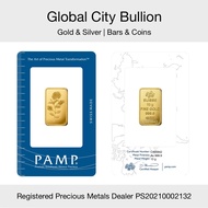 PAMP Gold Bar - 10 gram - Rosa