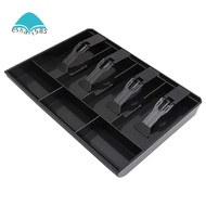 Cash Register Drawer - Cash Money Tray Replacement 4 Bill/3 Coin Cash Register Insert Tray,12.6 x 9.