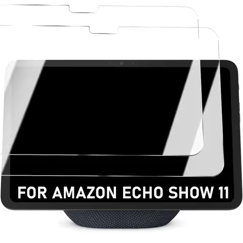 HD Clear 9H Hardness Tempered Glass Films For Amazon Echo Show 11 2025 Speaker Scratch-resistant Scr