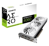 VGA (การ์ดแสดงผล) GIGABYTE GEFORCE RTX 4060 AERO OC 8G - 8GB GDDR6 (GV-N4060AERO OC-8GD)