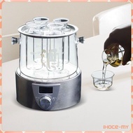 [IhoceMY] Sake Pot Set Unique Sake Tank Gift Japanese Style Sake Cups Cold Sake Glasses