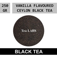 Vanilla Flavored Ceylon Black Tea Vanilla Black Tea/ 250 Grams
