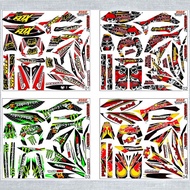 Fullbody Variation Striping Decal Sticker Viar CROSS X 150