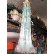 10cm jade green Thai net (then5) 100m long, 1m2, 1m5, 2m high, catches 400g to 2kg fish