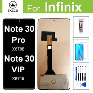6.67" LCD For Infinix Note 30 Note30 Pro VIP X678B X6710 Display Touch Screen Digitizer Assembly Rep