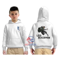 Attack ON TITAN LEVI ACKERMAN MIKASA Children's HOODIE Jacket - Dlz ID