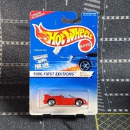 Hot Wheels Ferrari F50 - Red / First Edition / Bad Card (read description) / Free Protector