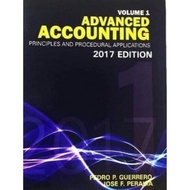 ✒ADVANCED ACCOUNTING  vol.1 by guerrero