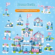 IQAngel Crystal Palace Sách hướng dẫn học guitar căn bản tương thích với Lego Disney Frozen Castle đ