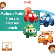 Inertia Friction Car Truck Educational Toys for Children