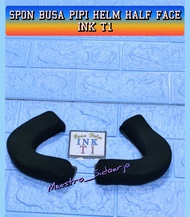 Spon Busa Pipi Helm Half face Ink T1 Solid Cheekpad Pipi Helm Ink T1 Solid