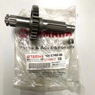 SRL115FI 1DY-E7402-00 FRONT SPROCKET SHAFT TAIWAN IKK STANDARD