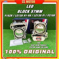 LEO Y15 57MM LC135 BLOCK 57 BLOK PCO COMBO LC RACING COMBO Y15 57MM REDLEO ESR