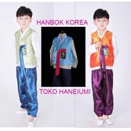 Baju Bal.T.012 Kostum Hanbok Korea Anak Laki-Laki Setelan Tradisional