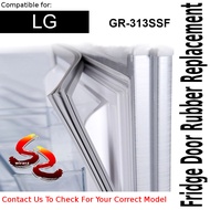 LG Refrigerator Fridge Door Seal Gasket Rubber Replacement part GR-313SSFF - wirasz