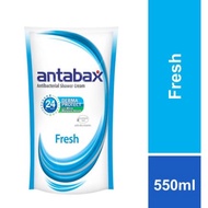 Antabax Antibacterial Fresh Shower Cream Refill Pack 550ML
