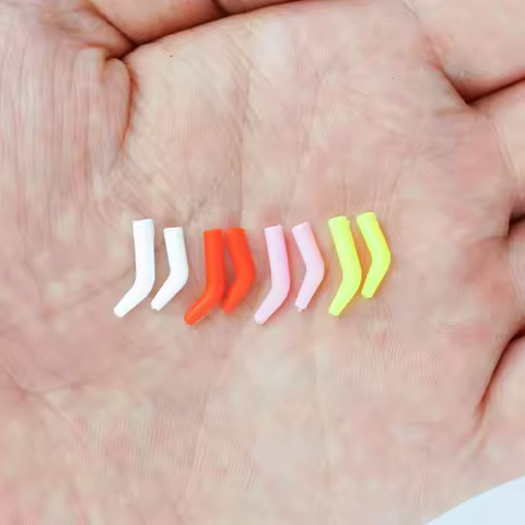 Hirisi Carp Fishing Hook Kickers D Rig Kicker Aligners Hooks Sleeves Rigs Anti Tangle Sleeves Hook A