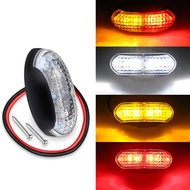 12V 24V Car Truck Trailer Side Marker Light Waterproof Signal Tail Light Warning Lamp LED Lights for Car Truck Motorcycle