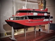 TurboJET 噴射飛航波音929型 Jetfoil 噴射船模型