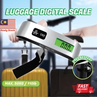 Luggage Scale Electronic Digital 50kg/110lb Portable Handheld Travel Hanging Weight Penimbang Bagasi