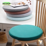 MESHOP Round Stool Cushion, Anti-Slip Padded Seat Cushion, Comfortable 30cm Memory Foam Stool Cover 