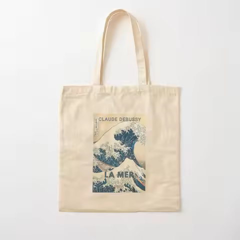 Debussy - LA MER Tote Bag Gift bags shopper bags custom canvas bag