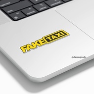 "Fake Taxi" Sticker