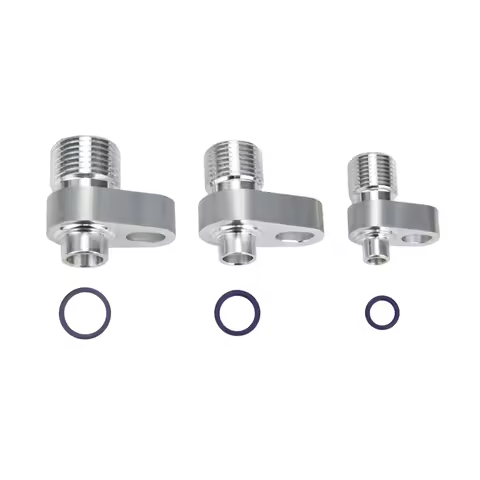 R12 A/C Drier Condenser Radiator Compressor Adapter Fitting for Air Conditioning Line AC Pipe Adapte
