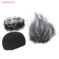 [LoyaltyDuck] 1Pc Foam Mic Wind Cover Furry Windscreen Muff For ZOOM H5 H6 Recorder Microphone Comin