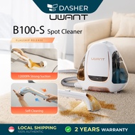 [LATEST] Uwant B100-S Spot Fabric Carper Cleaner Vacuum | 12kPA Suction | Self Cleaninig | Wire Retr