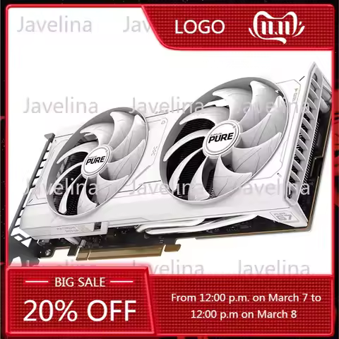 RX6750 GRE 12G RX7700XT Polar Edition White Gaming Desktop Independent Graphics Card