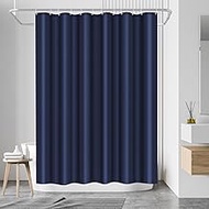 180 x 220 cm Polyester Textile Shower Curtain Anti-Mould for Bathroom, Curtain for Bathtub Shower Ma