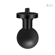 Will 25mm 1 inch  Mount to 1 4 Camera Screw Adapter for Industry Standard Mounts