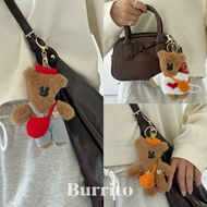 Burrito.arrival The Next Day · Video|More Dress Up~Travel Teddy Charm|Backpack Pendant Key Ring Exch