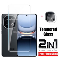 IQOO 13 12 11 10 4G 5G 2024ปกป้องหน้าจอ2in 1คลุมทั้งหมดกระจกนิรภัยใสสำหรับ IQOO11 IQOO10 IQOO12 IQOO