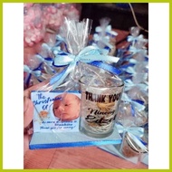 ❊ ▣ ╯ shot glass souvenir Birthday Christening Debut