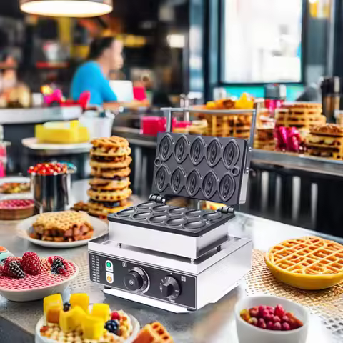 Waffle Oven Vagina Design Shape Stainless Steel No Stick Waffle Cat Bread Maker Muffin Maker Cat Waf
