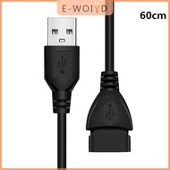 YUYIN4 สาย USB 2.0 EXTENSION CABLE 0.6m/1M/1.5M WIRED Data Transmission line Data CABLE