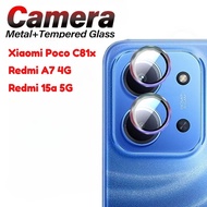For Redmi 15a 5G A7 4G Ultra HD Aluminum Alloy Camera Lens Tempered Glass Film For Xiaomi Poco C81x 
