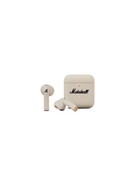MARSHALL MINOR IV WIRELESS EARBUDS — CREAM